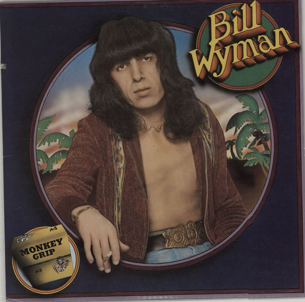Bill Wyman Monkey Grip US vinyl LP album (LP record) COC79100
