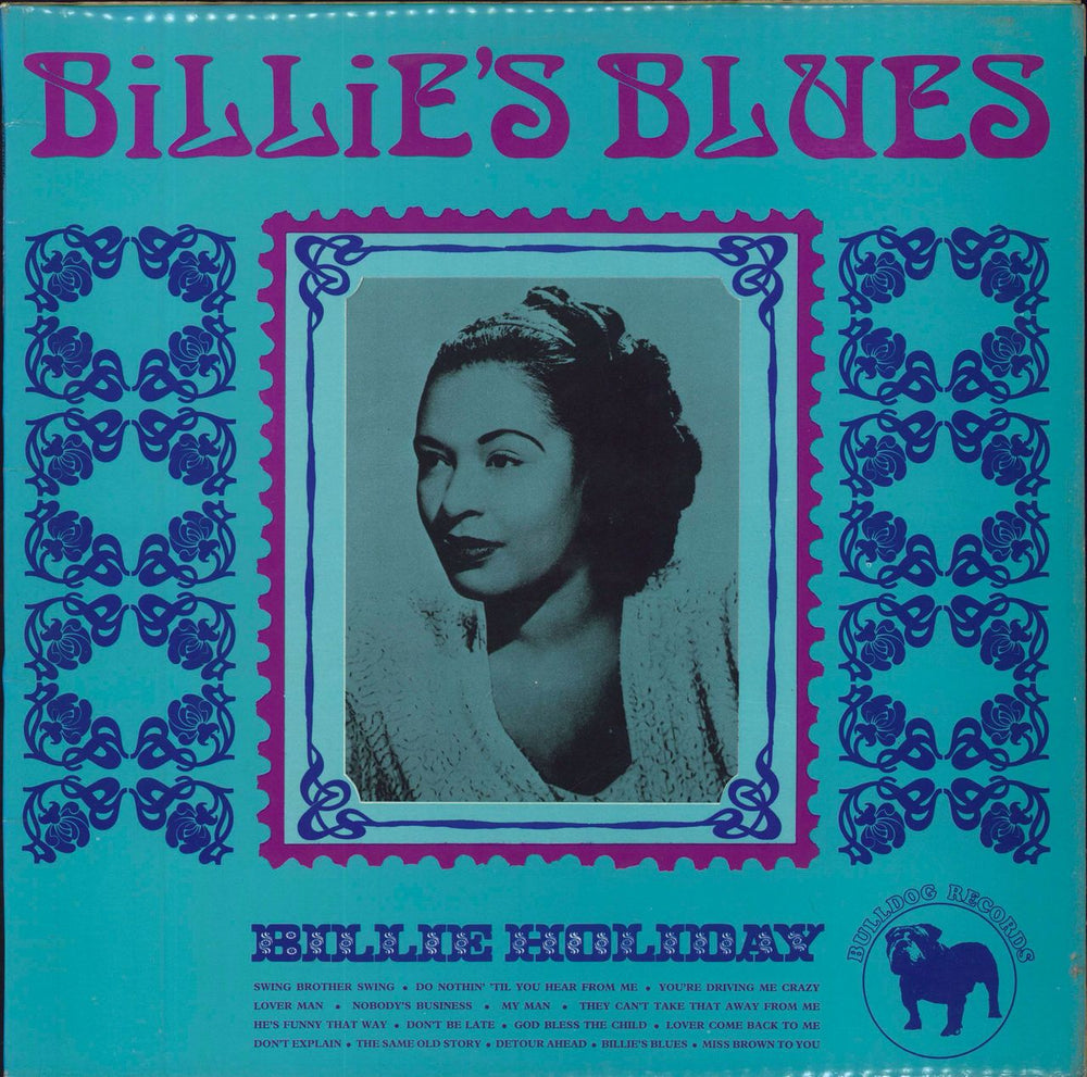 Billie Holiday Billie's Blues UK vinyl LP album (LP record) BDL1007