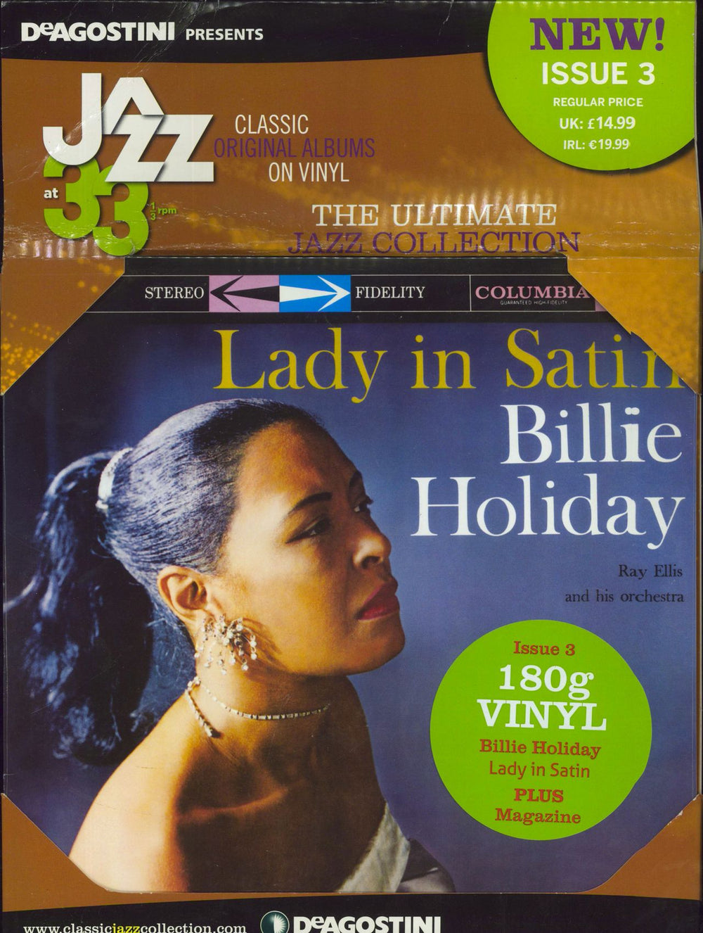 Billie Holiday Lady In Satin - 180gm + Booklet + Backing Card - Sealed UK vinyl LP album (LP record) CS8048