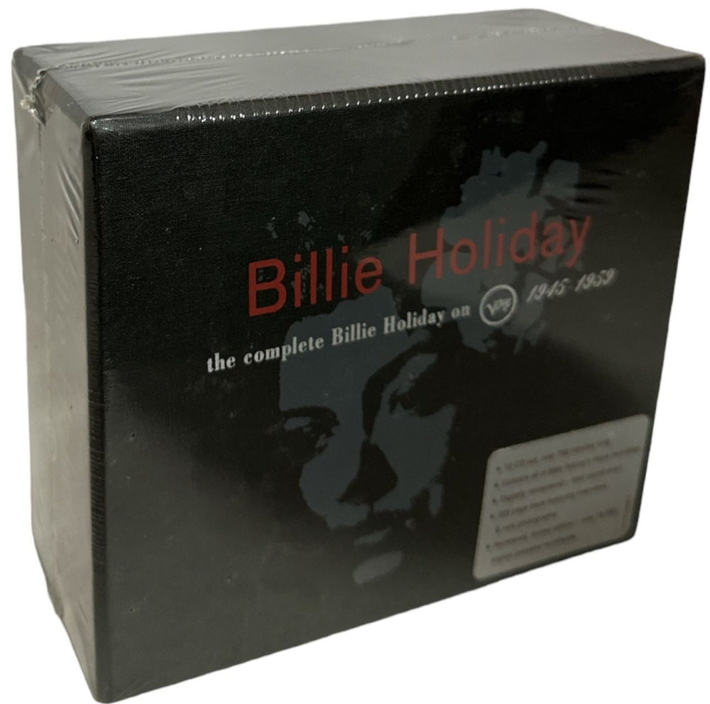 Billie Holiday The Complete Billie Holiday On Verve 1945-1959 - Sealed US CD Album Box Set 314513859-2