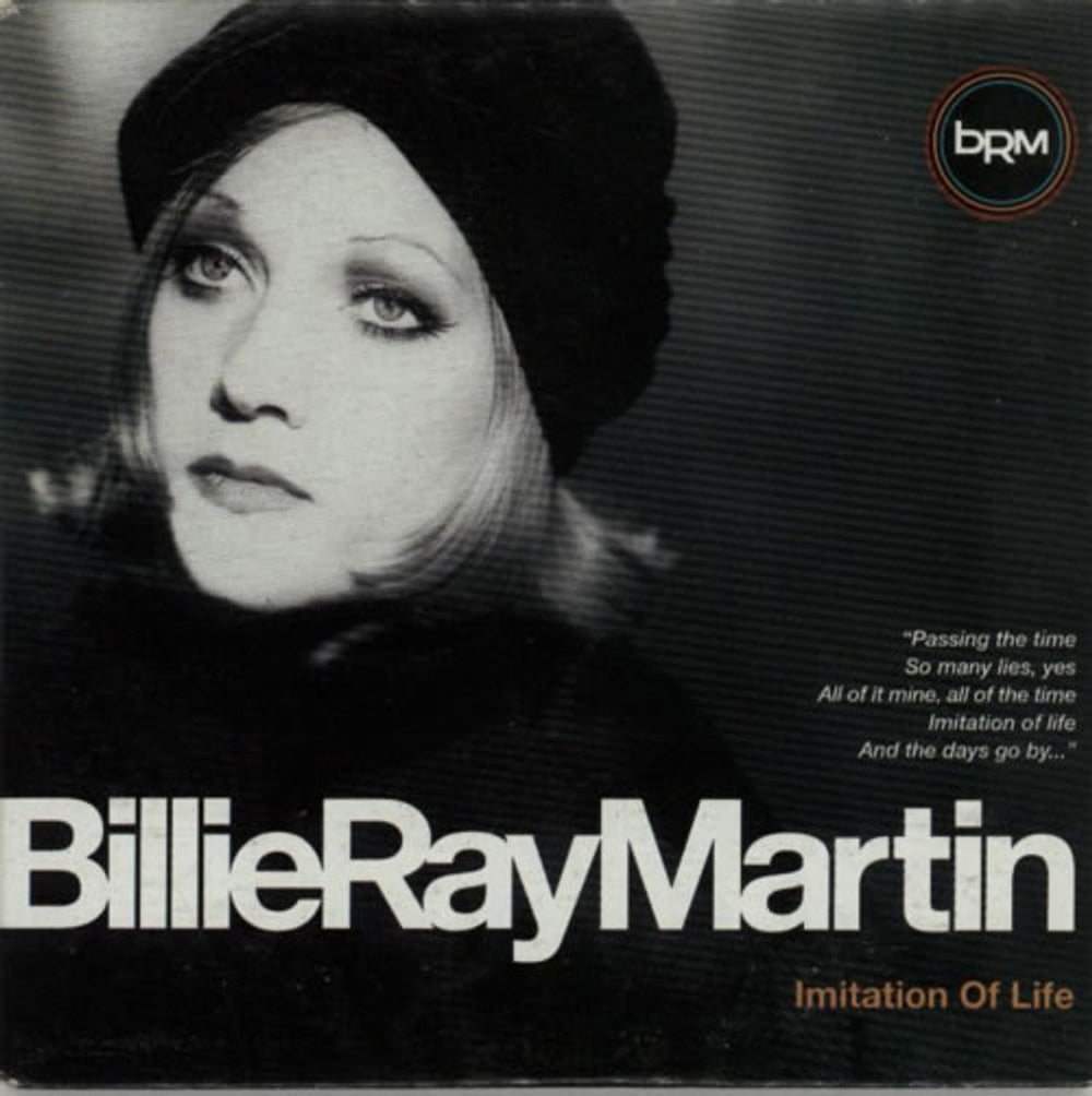 Billie Ray Martin Imitation Of Life Australian CD single (CD5 / 5") 0630-13229-2