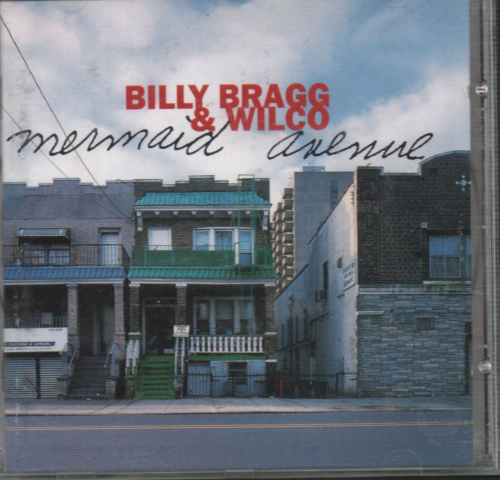 Billy Bragg Mermaid Avenue UK CD album (CDLP) 7559-62204-2