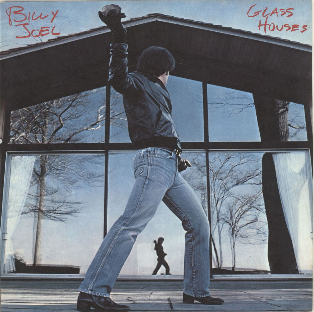 Billy Joel Glass Houses - EX UK vinyl LP album (LP record) 86108