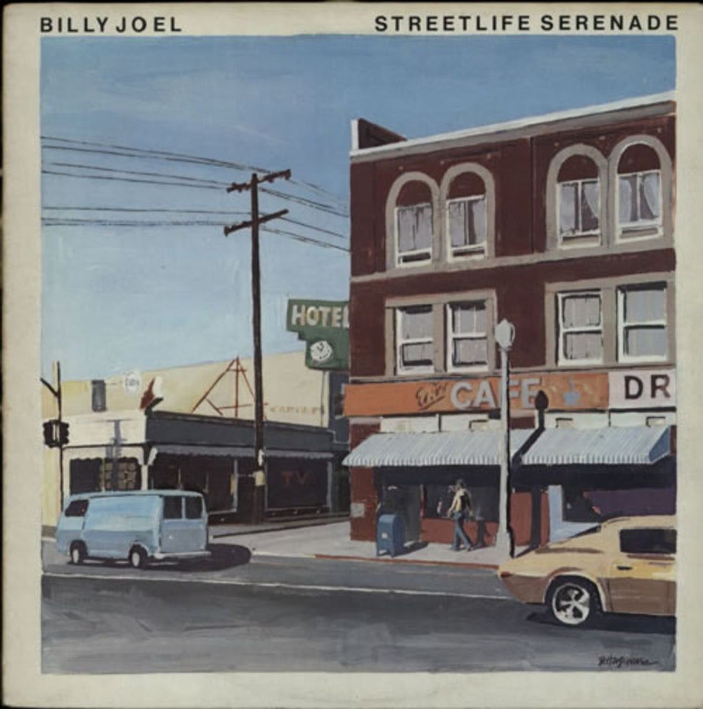 Billy Joel Streetlife Serenade UK vinyl LP album (LP record) 32035