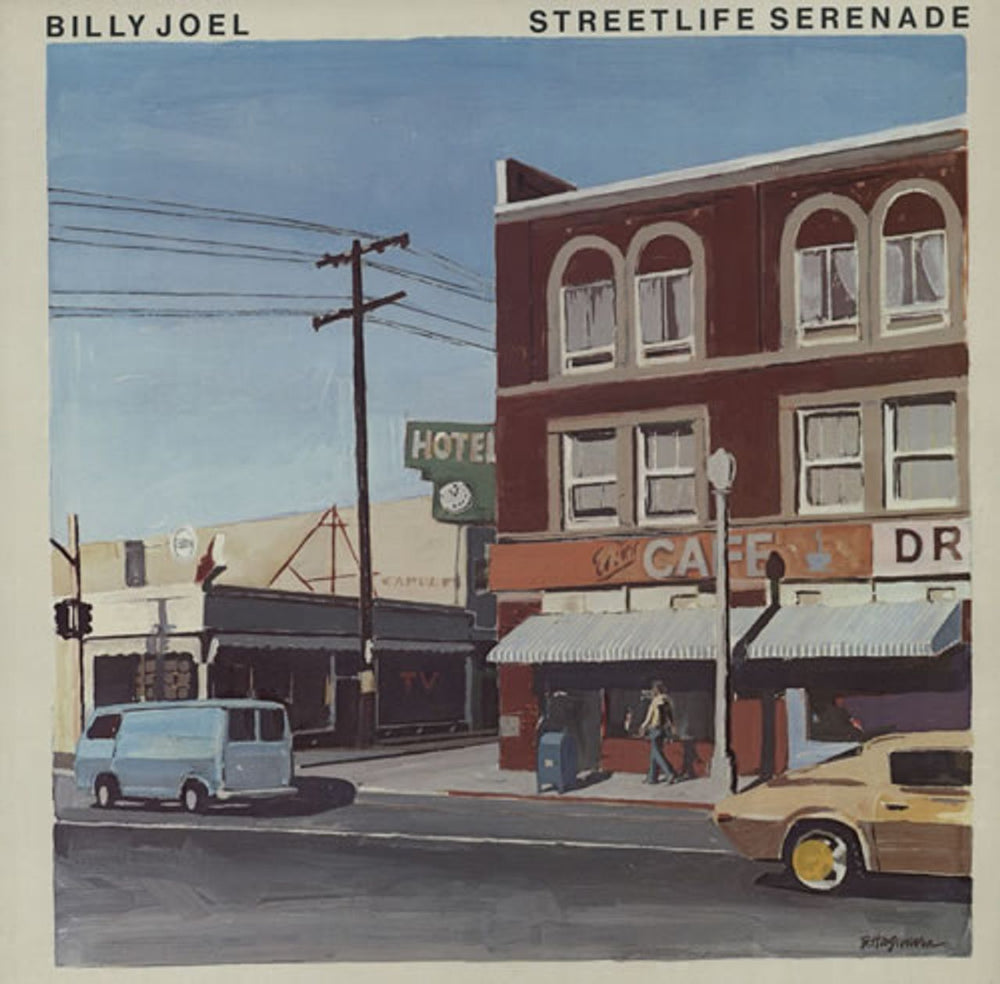 Billy Joel Streetlife Serenade UK vinyl LP album (LP record) CBS80766