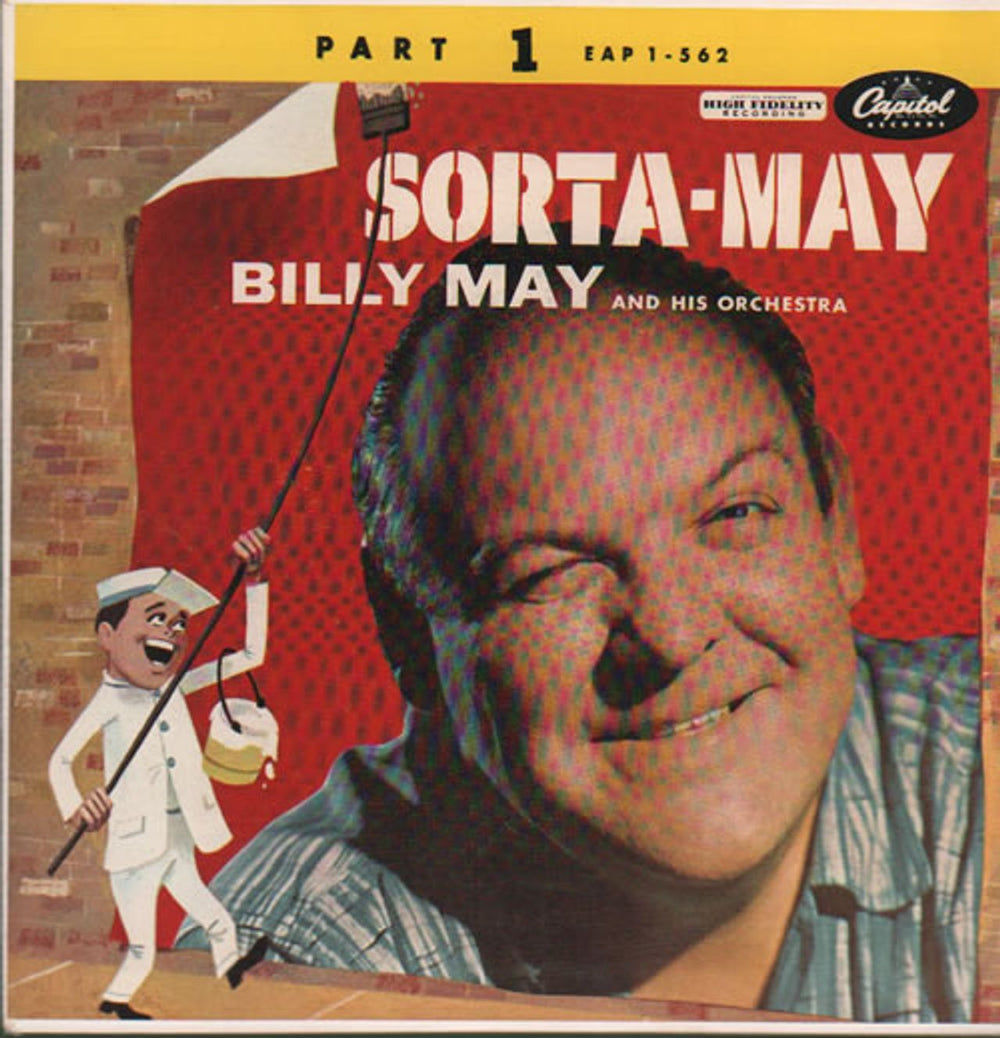 Billy May Sorta-May Part 1 French 7" vinyl single (7 inch record / 45) EAP1-562