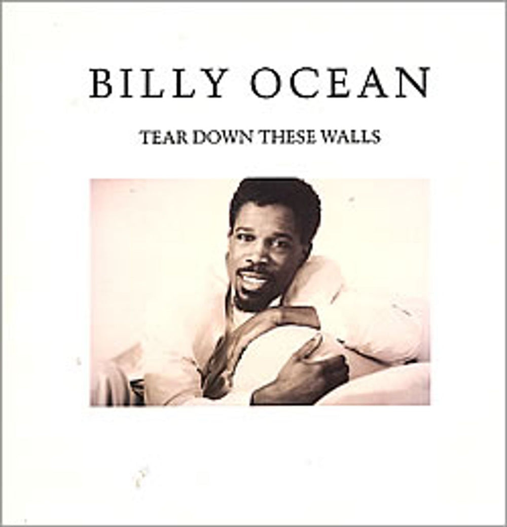 Billy Ocean Tear Down These Walls UK vinyl LP album (LP record) HIP57