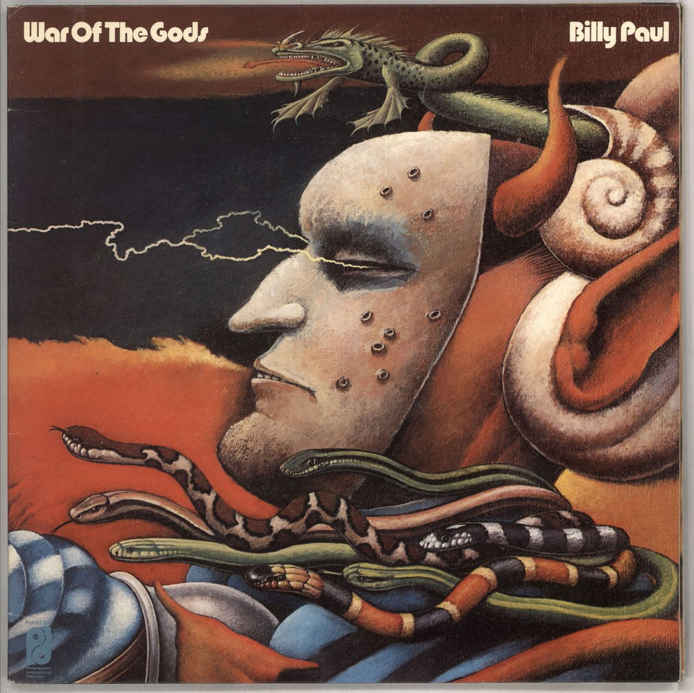 Billy Paul War Of The Gods UK vinyl LP album (LP record) SPIR65861