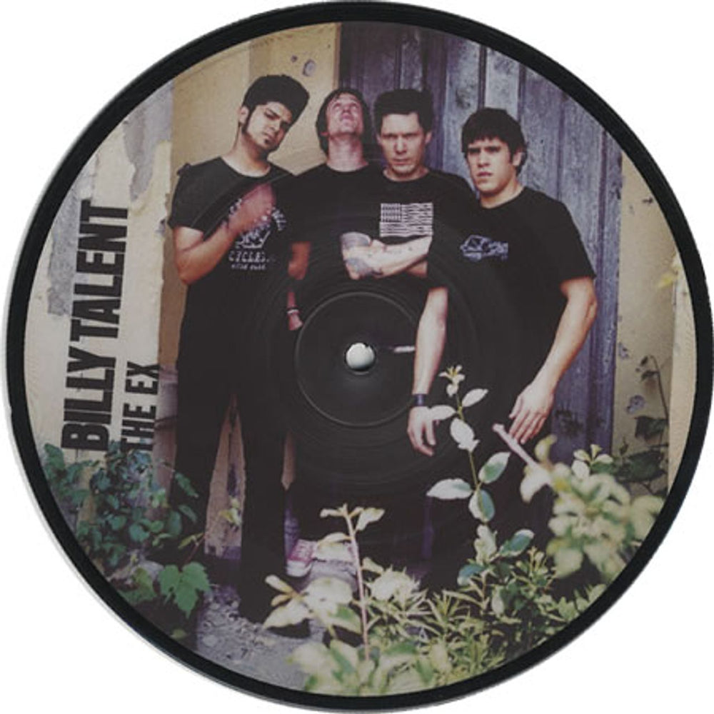 Billy Talent The Ex UK 7" vinyl picture disc (7 inch picture disc single) ATO173