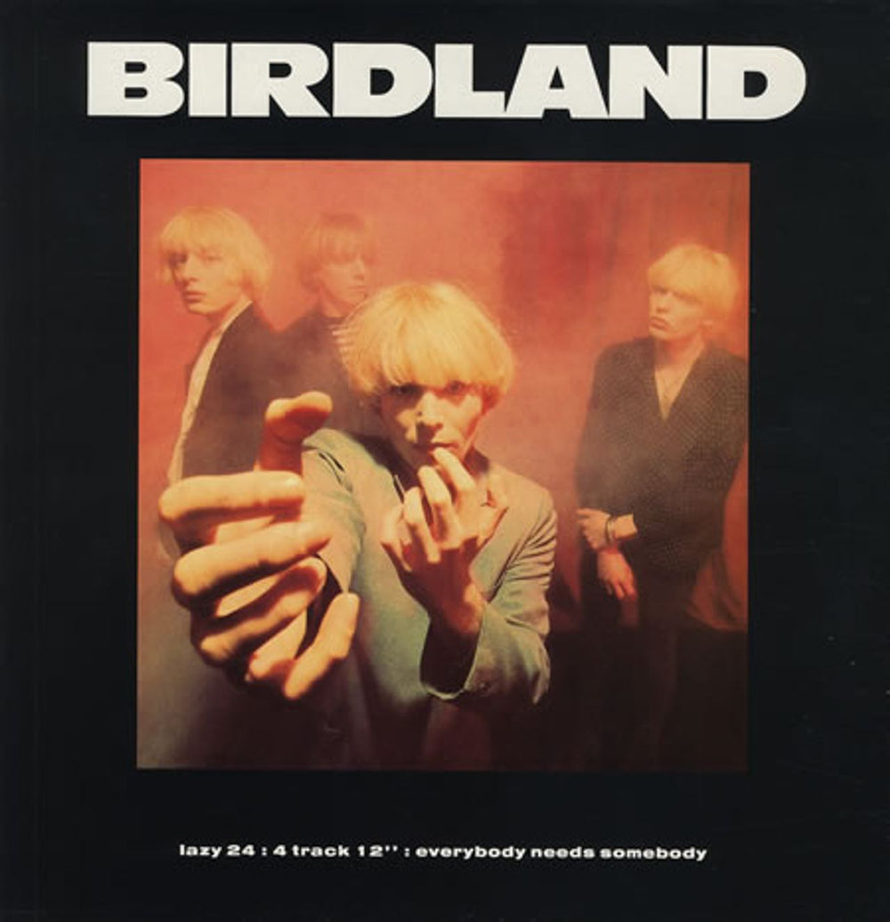 Birdland Everybody Needs Somebody UK 12" vinyl single (12 inch record / Maxi-single) LAZY24T