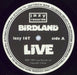 Birdland Live UK Promo 12" vinyl single (12 inch record / Maxi-single) LAZY16T