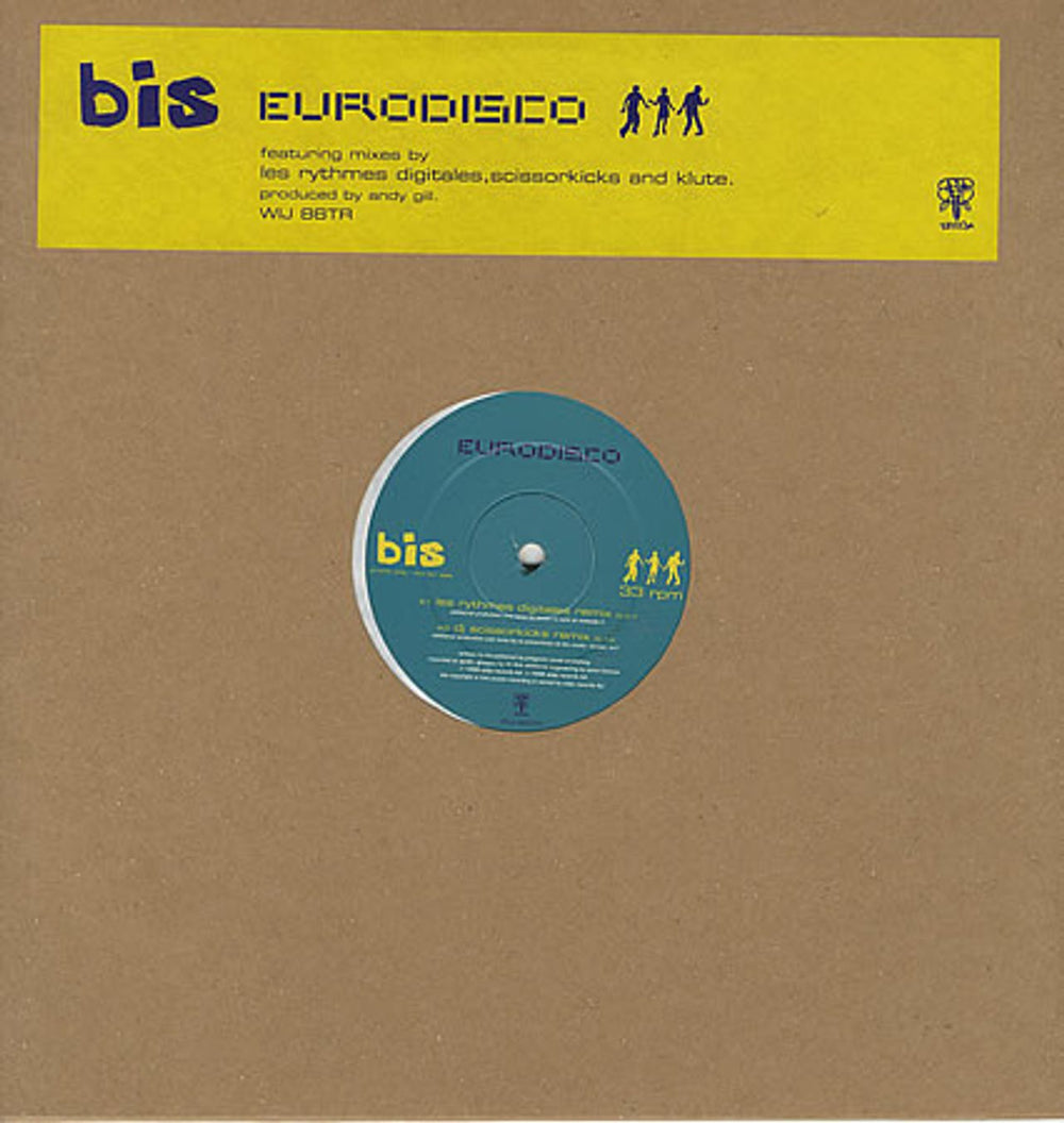 Bis Eurodisco UK Promo 12" vinyl single (12 inch record / Maxi-single) WIJ86TR