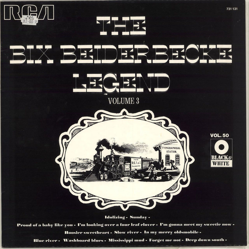 Bix Beiderbecke The Bix Beiderbecke Legend Volume 3 French vinyl LP album (LP record) 731.131