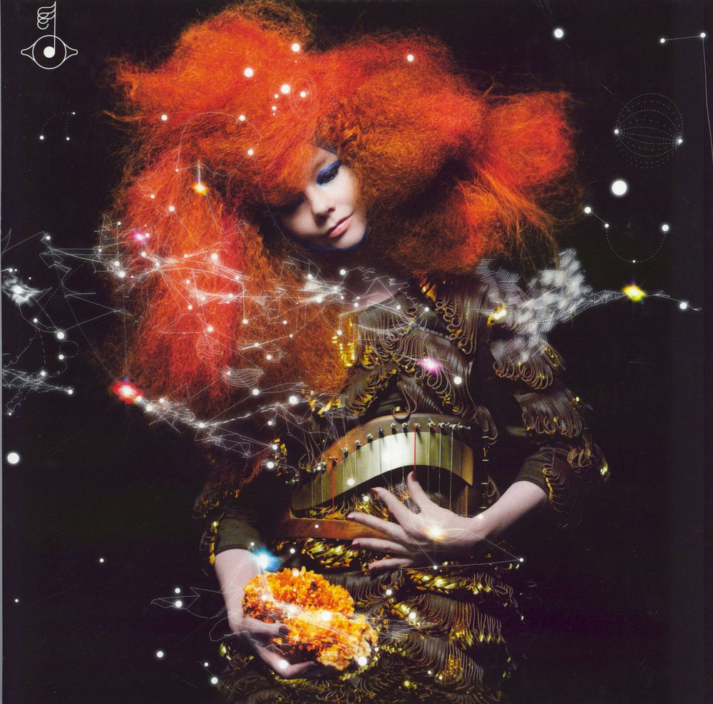Björk Biophilia - Blue & Orange Vinyl UK 2-LP vinyl record set (Double LP Album) TPLP1016LTD