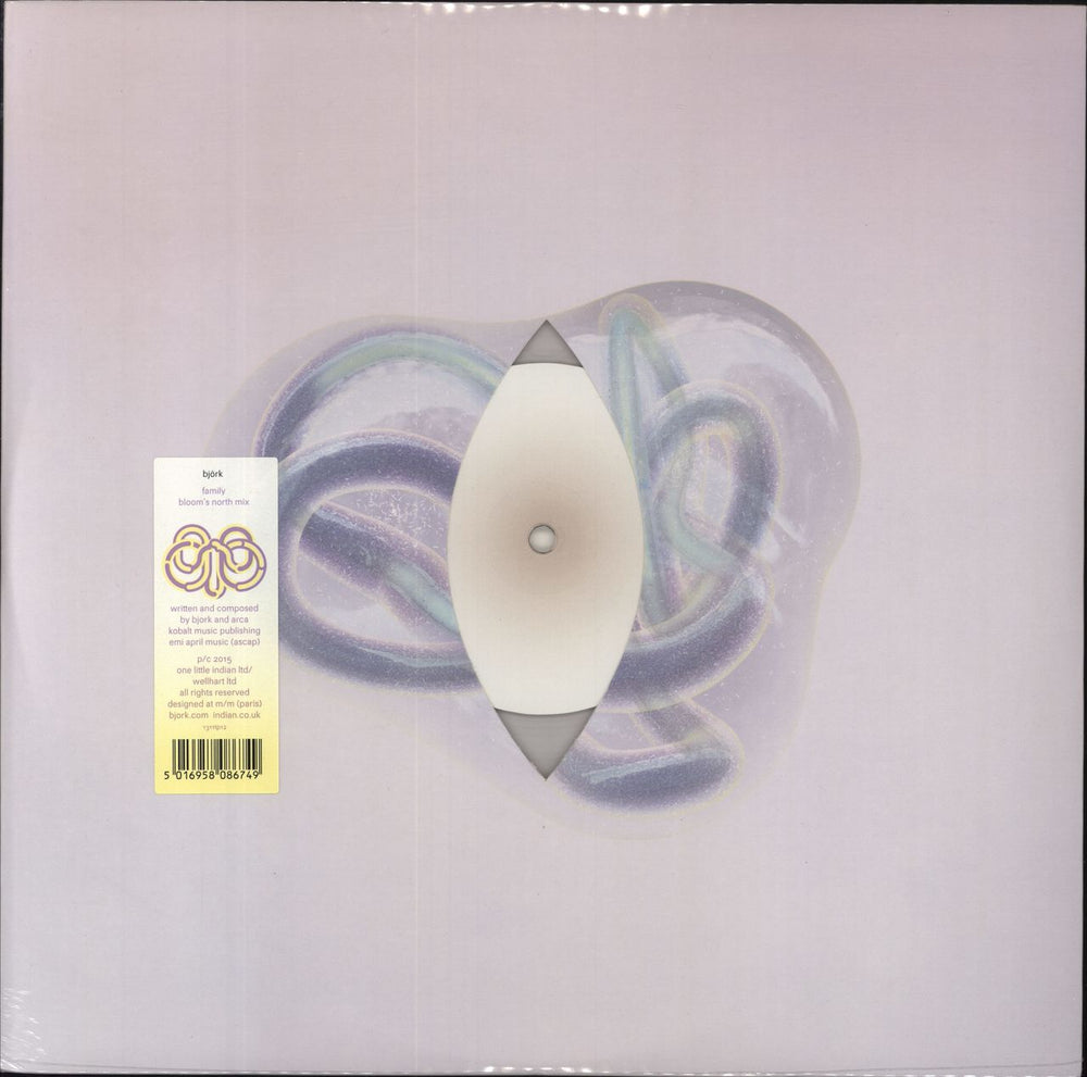 Björk Family [Bloom's North Mix] - Clear Vinyl - Sealed UK 12" vinyl single (12 inch record / Maxi-single) 1311TP12