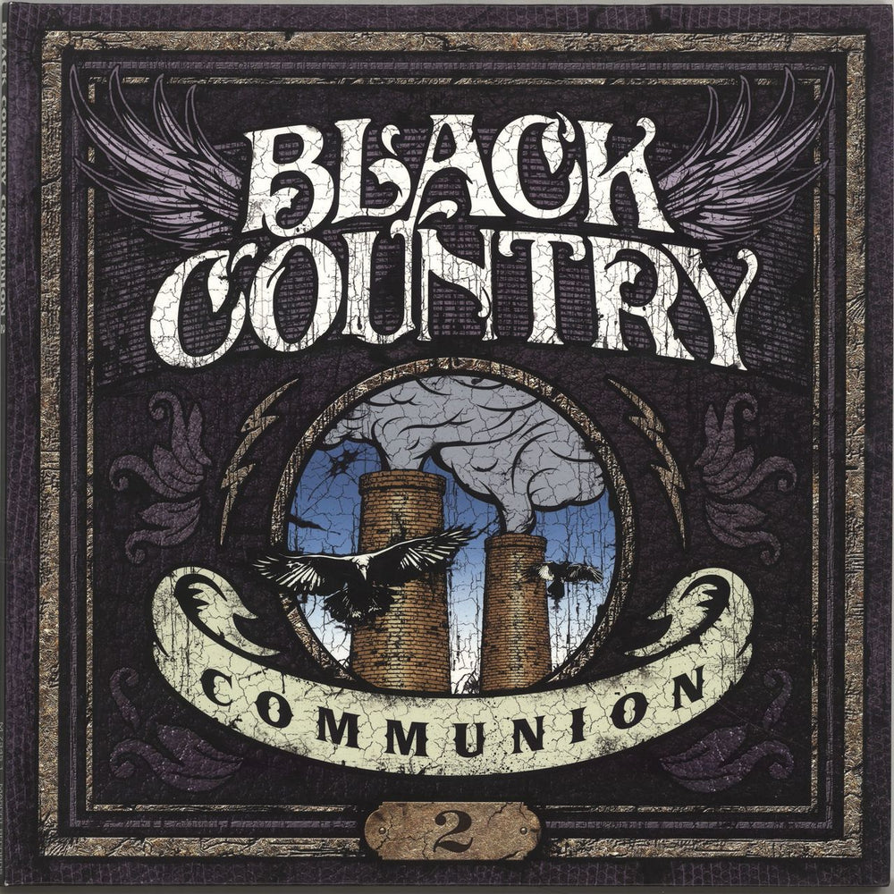 Black Country Communion 2 - Two UK vinyl LP album (LP record) M73451