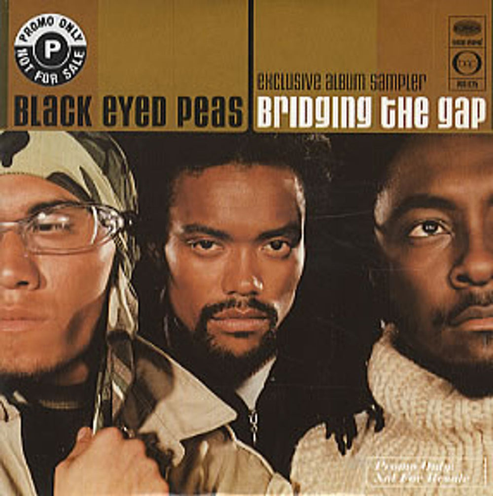 Black Eyed Peas Bridging The Gap UK Promo CD album (CDLP) PDA025