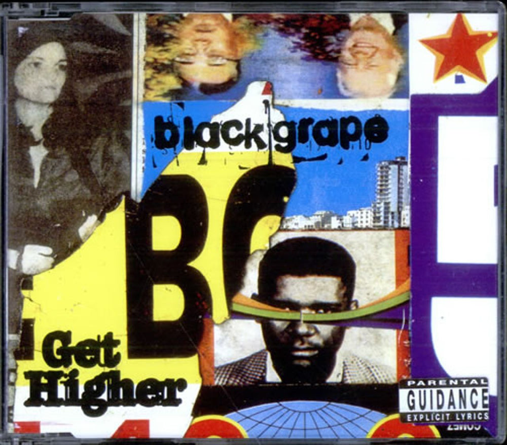 Black Grape Get Higher UK 2-CD single set (Double CD single) BGR2SGE316644