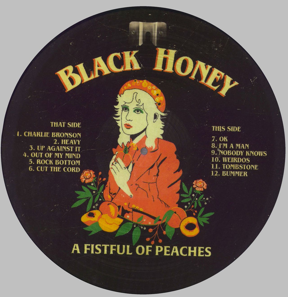 Black Honey A Fistful Of Peaches - Dartboard Picture Disc - Autographed Sleeve UK picture disc LP (vinyl picture disc album) 0MCPDAF826495