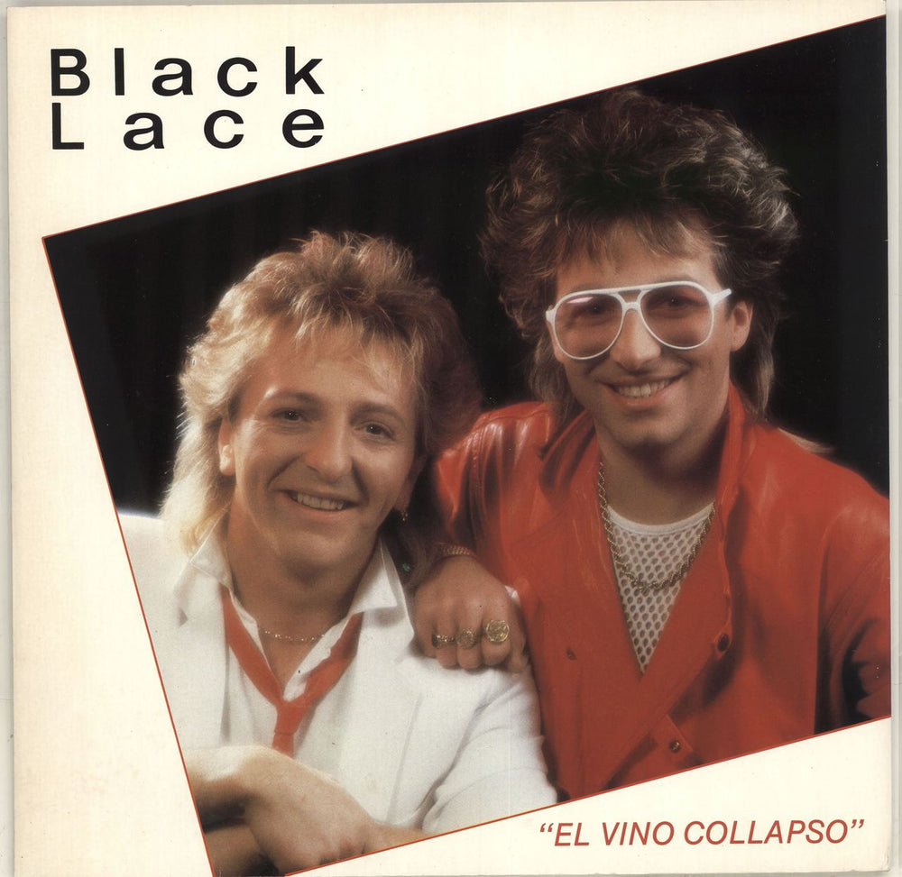 Black Lace (UK) El Vino Collapso UK 12" vinyl single (12 inch record / Maxi-single) LACE12