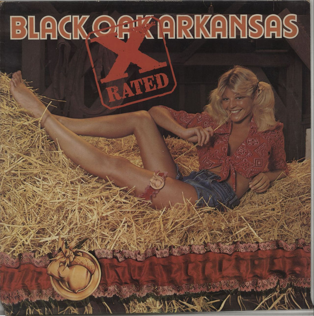 Black Oak Arkansas X-Rated UK vinyl LP album (LP record) MCF2734