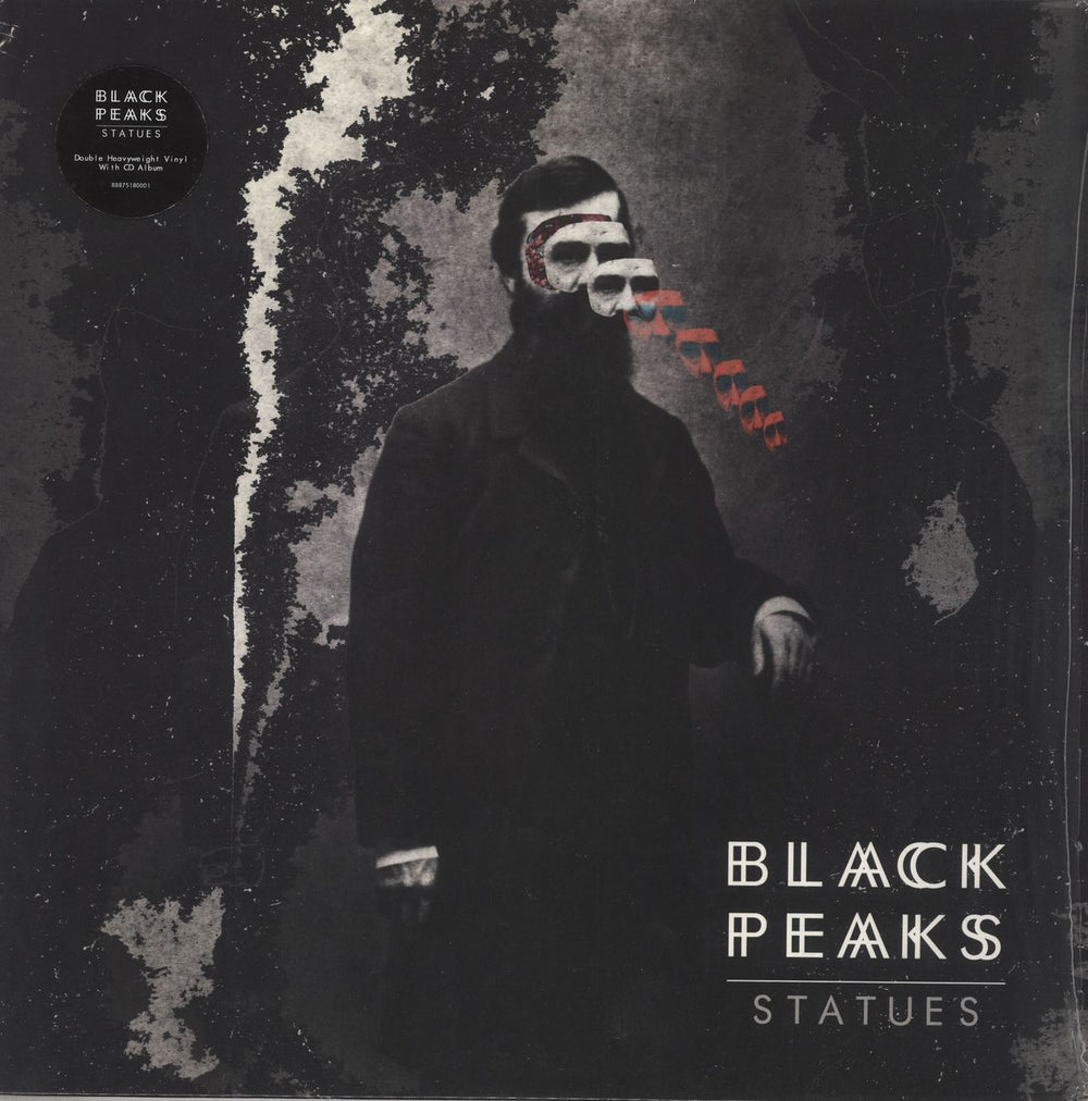 Black Peaks Statues UK 2-LP vinyl record set (Double LP Album) 88875180001