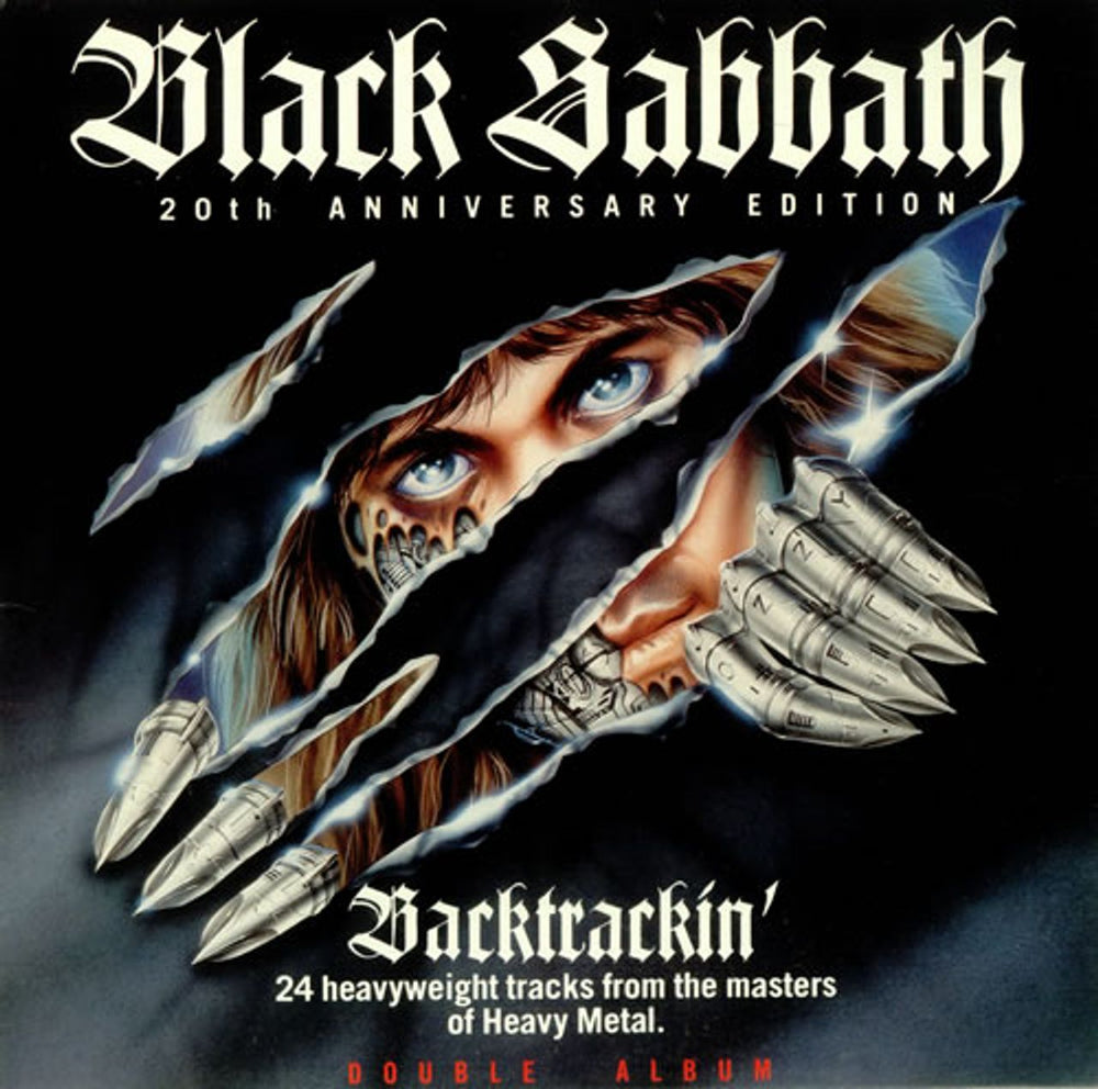 Black Sabbath Backtrackin' - 20th Anniversary Edition UK 2-LP vinyl record set (Double LP Album) TRKLP103