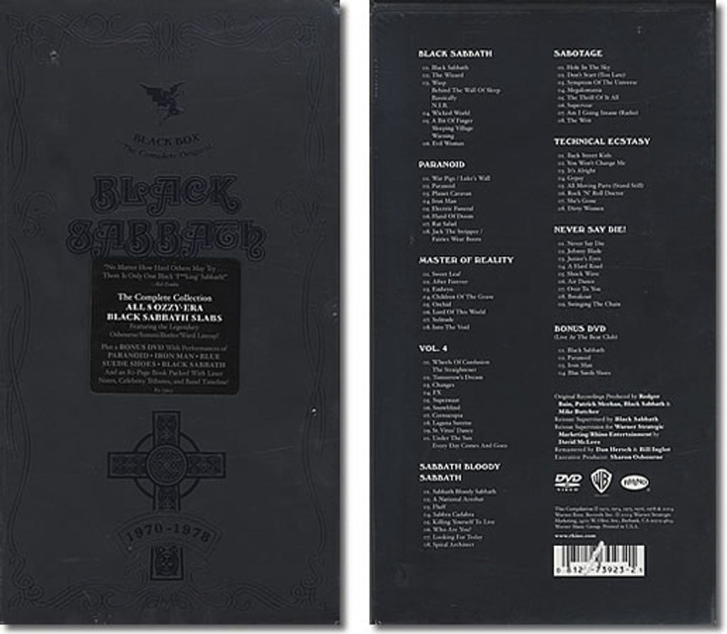 Black Sabbath Black Box: The Complete Original Black Sabbath [1970