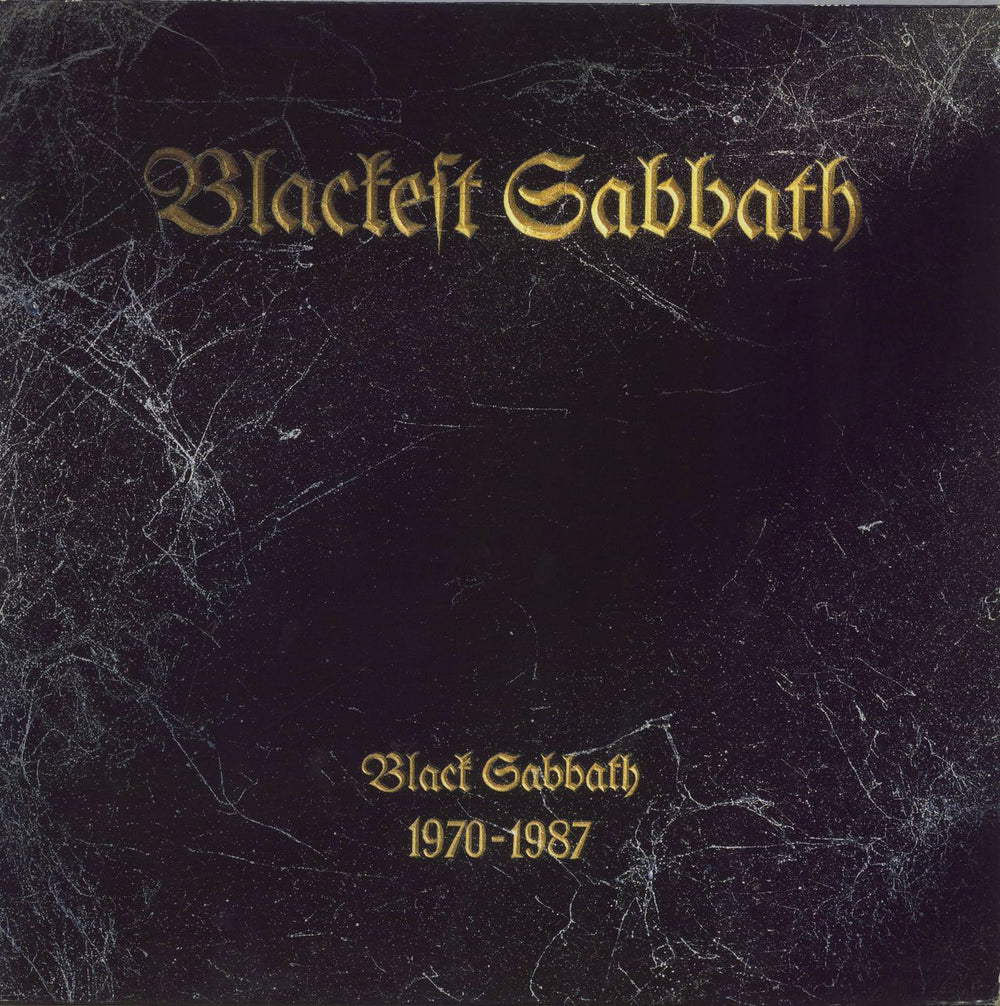 Black Sabbath Blackest Sabbath - EX German 2-LP vinyl record set (Double LP Album) 838818-1