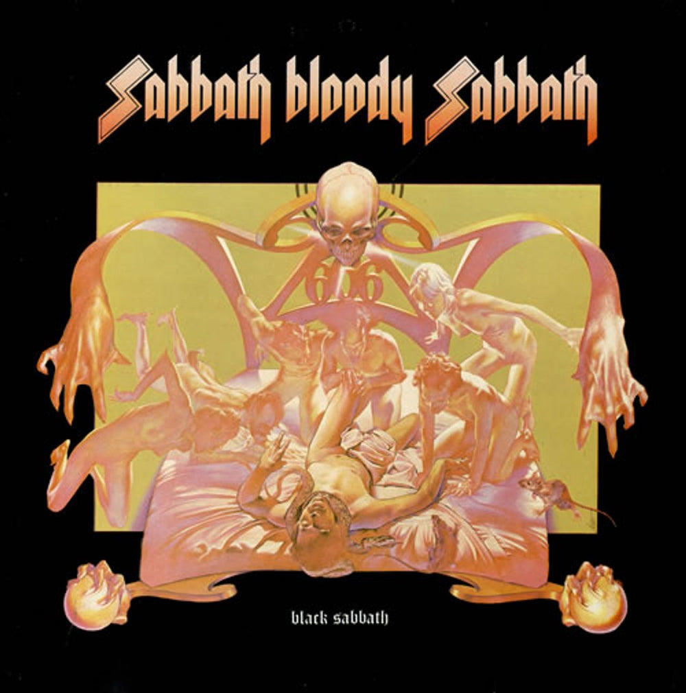 Black Sabbath Sabbath Bloody Sabbath UK vinyl LP album (LP record) NEL6017