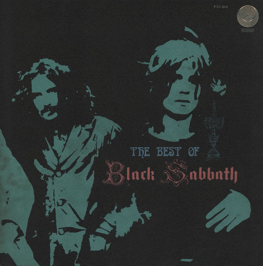 Black Sabbath The Best Of Black Sabbath Japanese vinyl LP album (LP record) FD-94