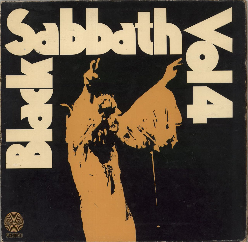 Black Sabbath Vol. 4 - 1st - VG German vinyl LP album (LP record) 6360071
