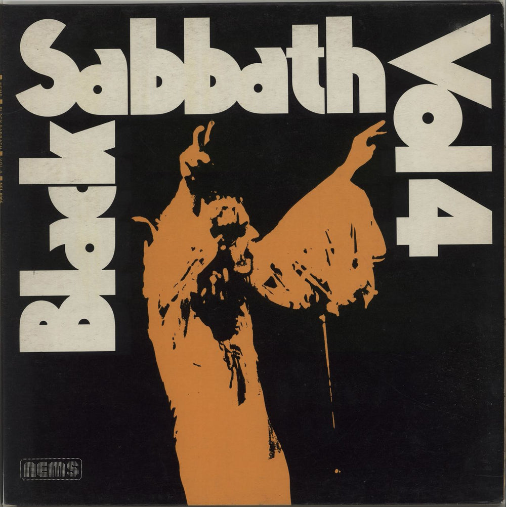 Black Sabbath Vol. 4 + Booklet UK vinyl LP album (LP record) NEL6005