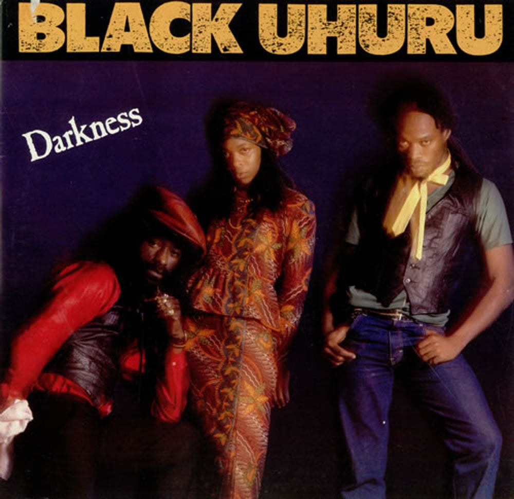 Black Uhuru Darkness UK 10" vinyl single (10 inch record) 10WIP6787