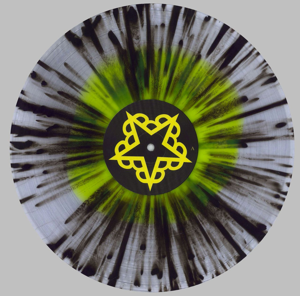 Black Veil Brides Re-Stitch These Wounds - Clear w/ Black and Neon Green Splatter Vinyl Dutch vinyl LP album (LP record) I0ILPRE827088