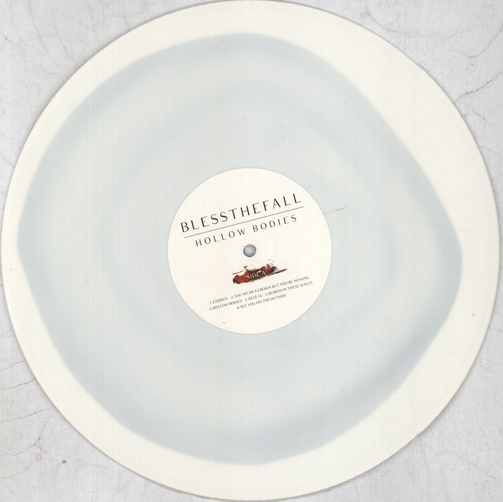 blessthefall Hollow Bodies - Black Spot White Vinyl US vinyl LP album (LP record) B2FLPHO824436