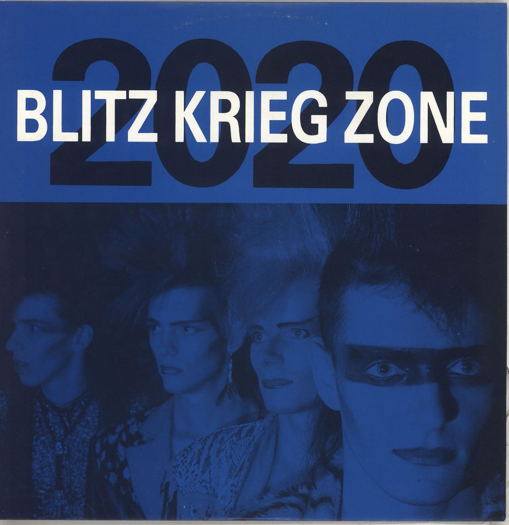 Blitz Krieg Zone 2020 Gender Man (Radio Mix) UK 12" vinyl single (12 inch record / Maxi-single) 2757