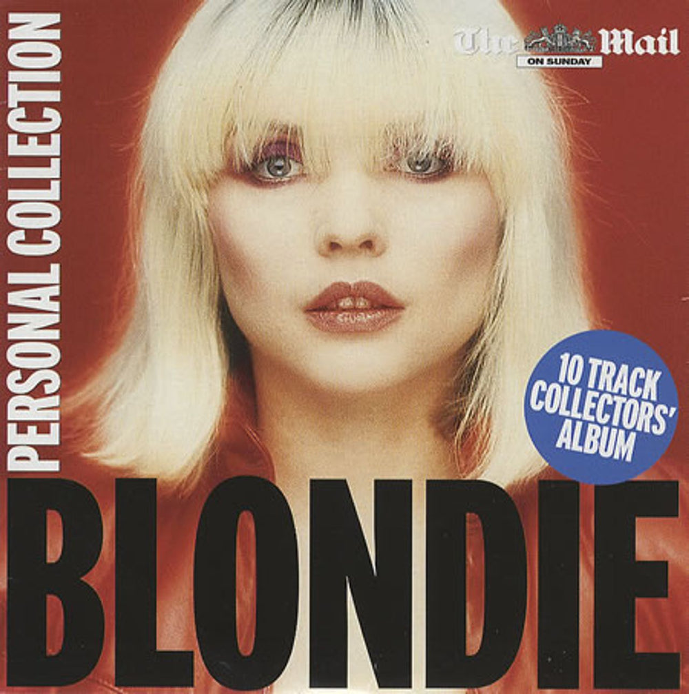 Blondie Personal Collection UK Promo CD album (CDLP)