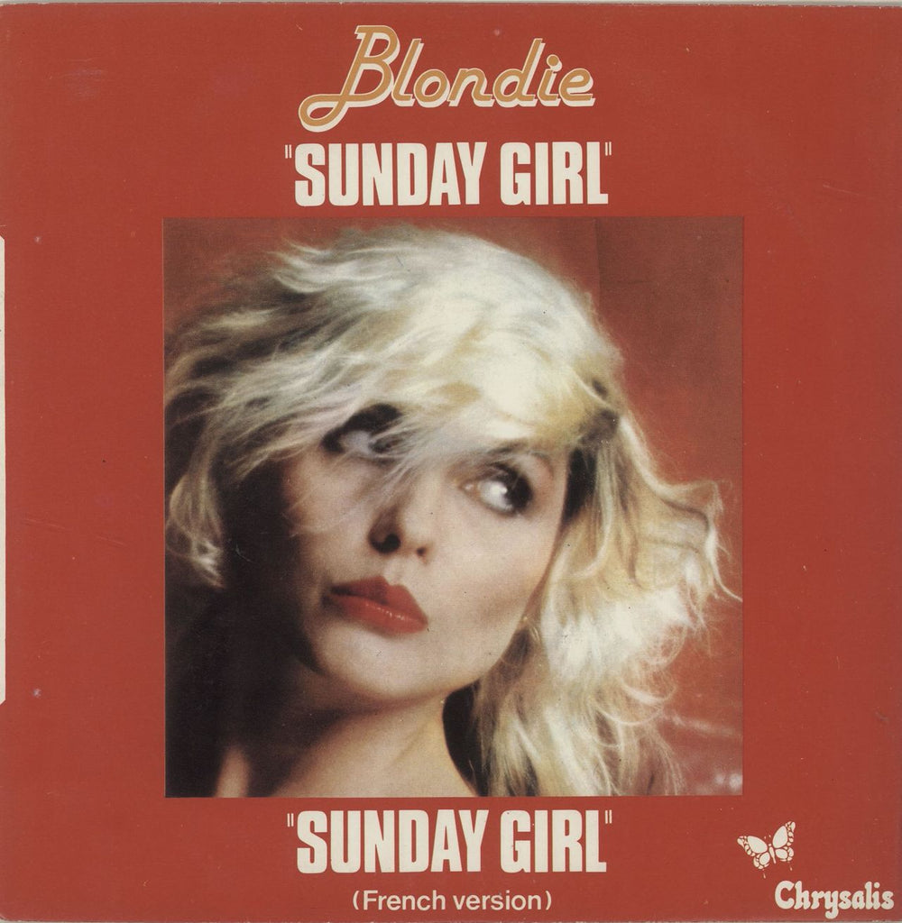 Blondie Sunday Girl (French Version) French 7" vinyl single (7 inch record / 45) 6155252