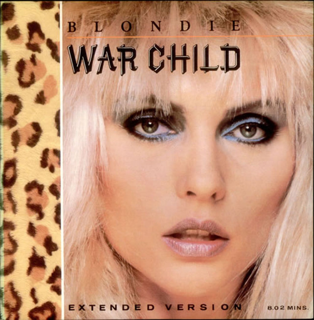 Blondie War Child UK 12" vinyl single (12 inch record / Maxi-single) CHS122624