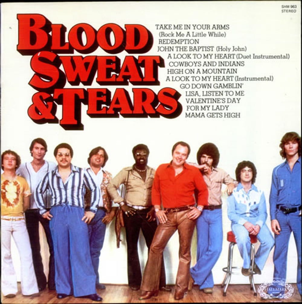 Blood Sweat & Tears Blood Sweat & Tears UK vinyl LP album (LP record) SHM963