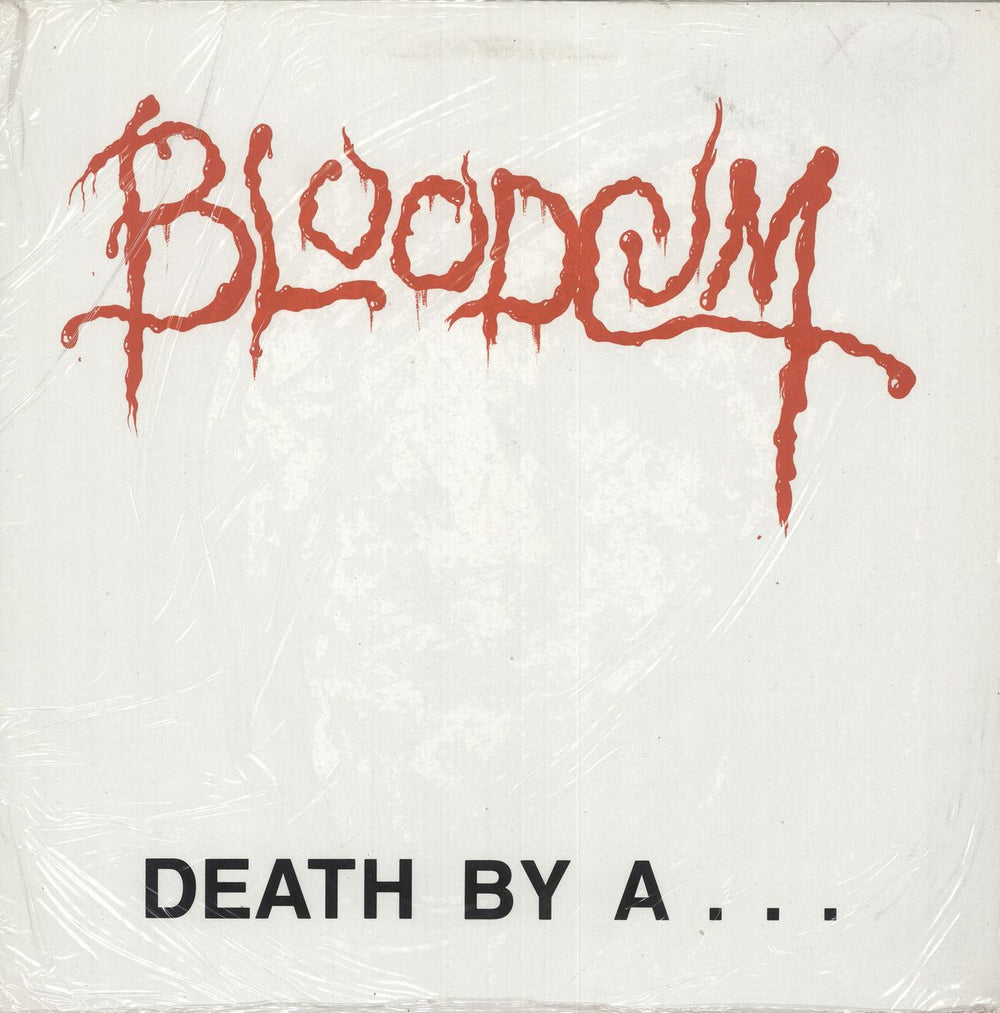 Bloodcum Death By A... Clothes Hanger + Poster Mexican vinyl LP album (LP record) AM014