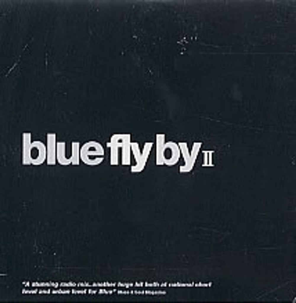 Blue (00s) Fly By II UK Promo CD single (CD5 / 5") SINCDJ33