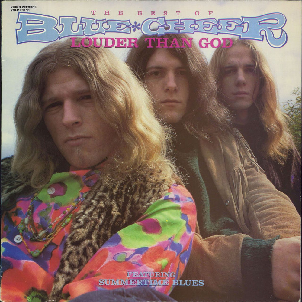 Blue Cheer Louder Than God: The Best Of Blue Cheer US vinyl LP album (LP record) RNLP70130