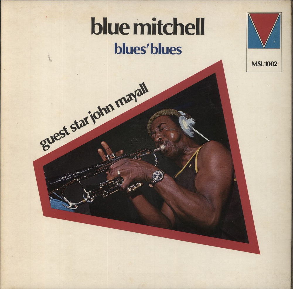 Blue Mitchell Blues' Blues UK vinyl LP album (LP record) MSL1002