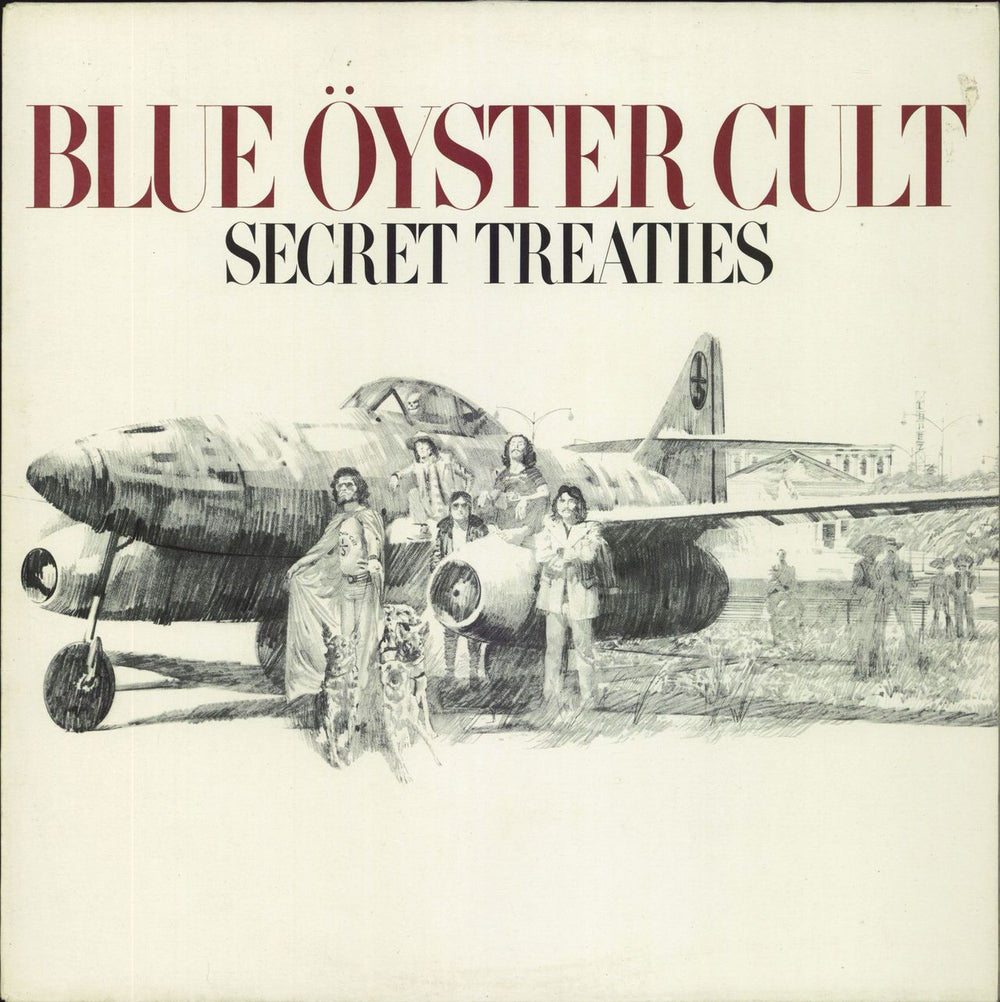 Blue Oyster Cult Secret Treaties Dutch vinyl LP album (LP record) 32055