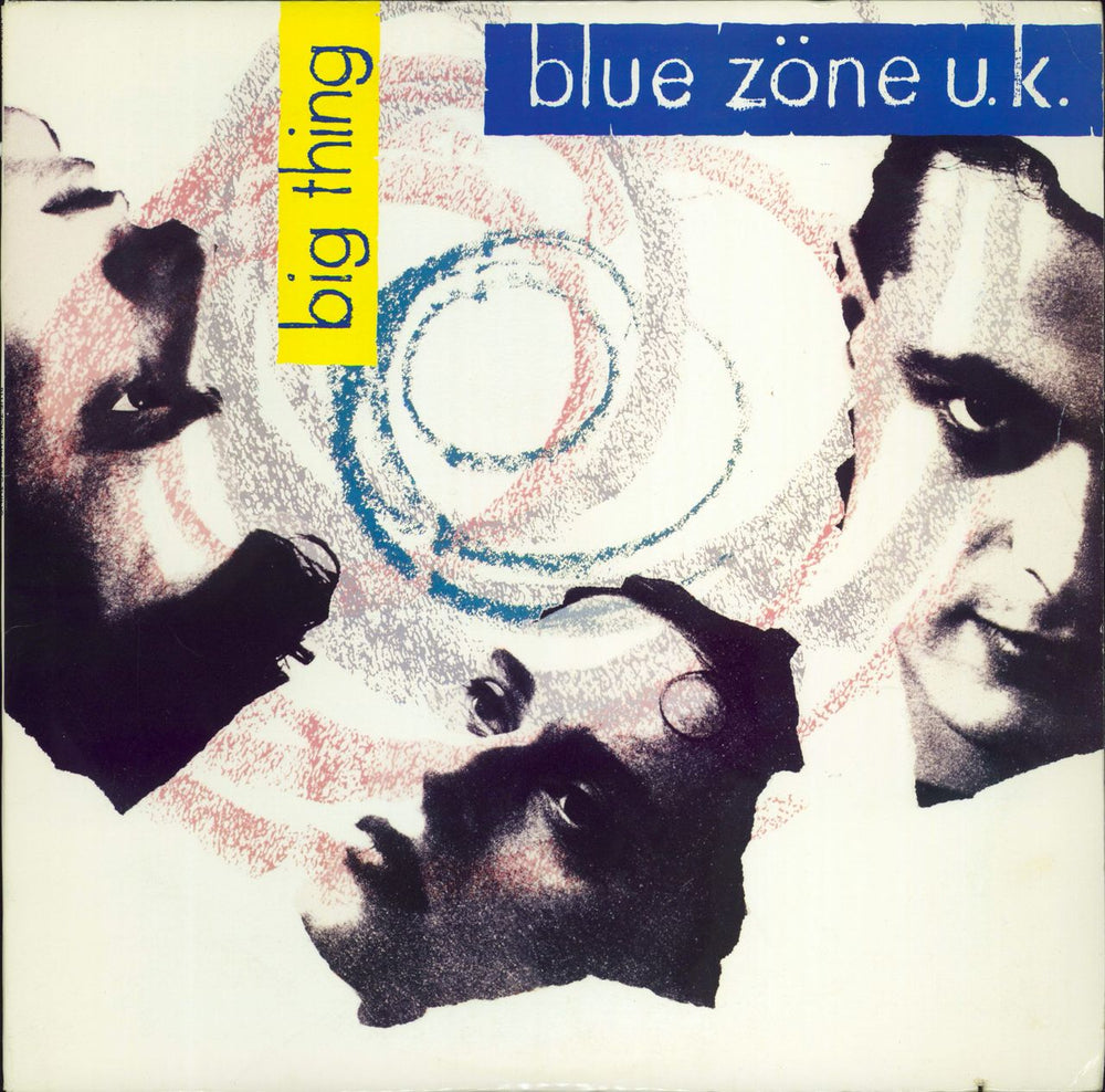 Blue Zone Big Thing US Promo vinyl LP album (LP record) AL-8552