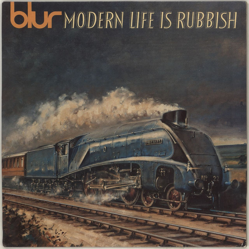 Blur Modern Life Is Rubbish UK vinyl LP album (LP record) FOODLP9