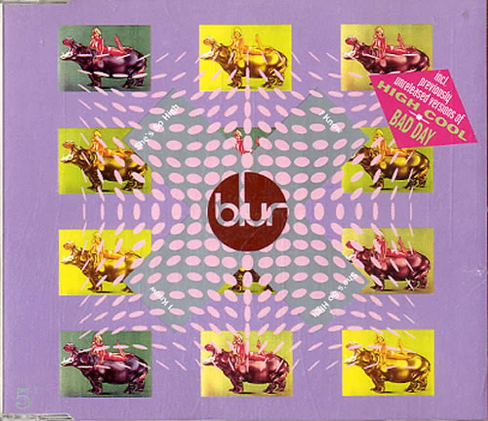 Blur She's So High Dutch CD single (CD5 / 5") 2046642