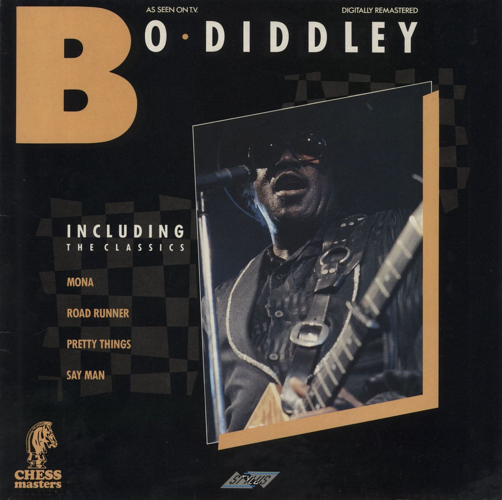 Bo Diddley Chess Masters UK vinyl LP album (LP record) SMR849